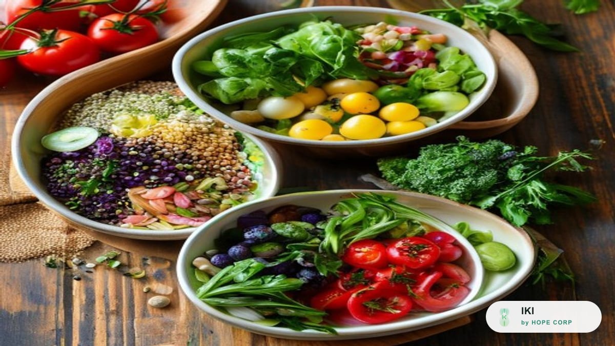 Bữa ăn cân bằng giữ năng lượng