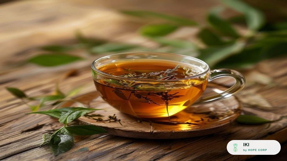 Trà thảo mộc uống ấm mỗi ngày