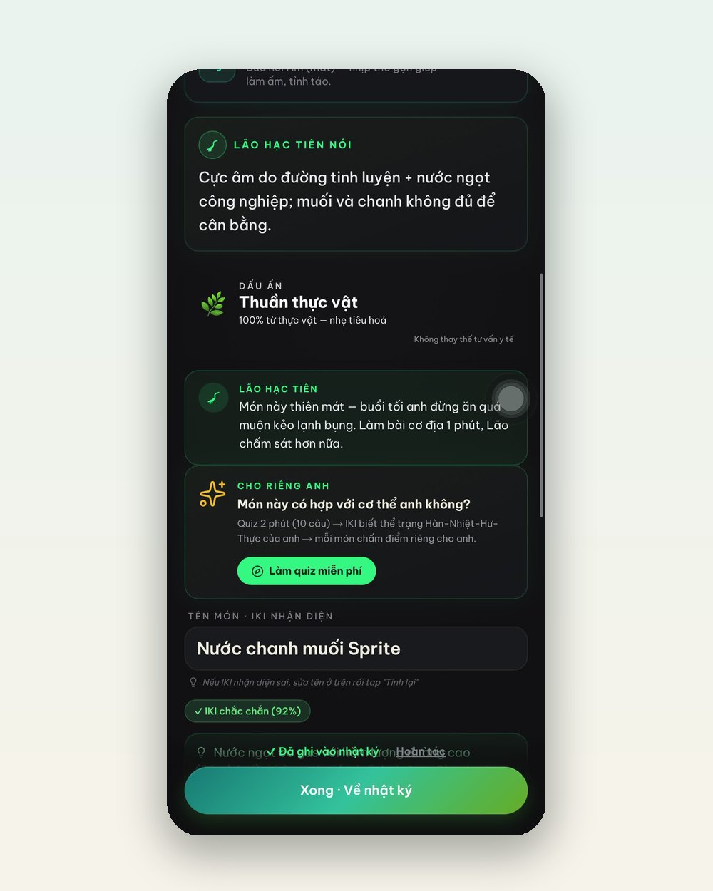 Cơ địa Đông Y — IKI App